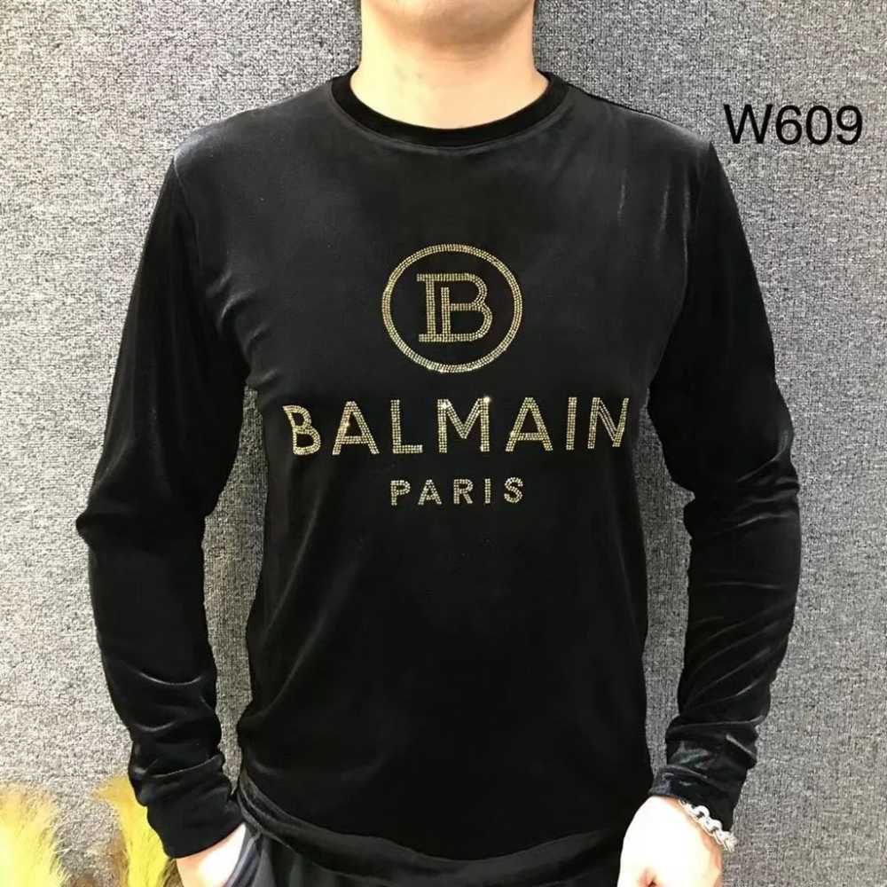 Balmain High End Quality Velvet Sweatshirt-thumb-1