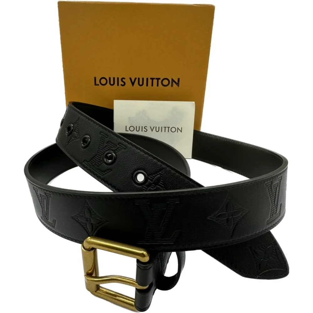 Louis Vuitton Black Premium Quality Belt-1