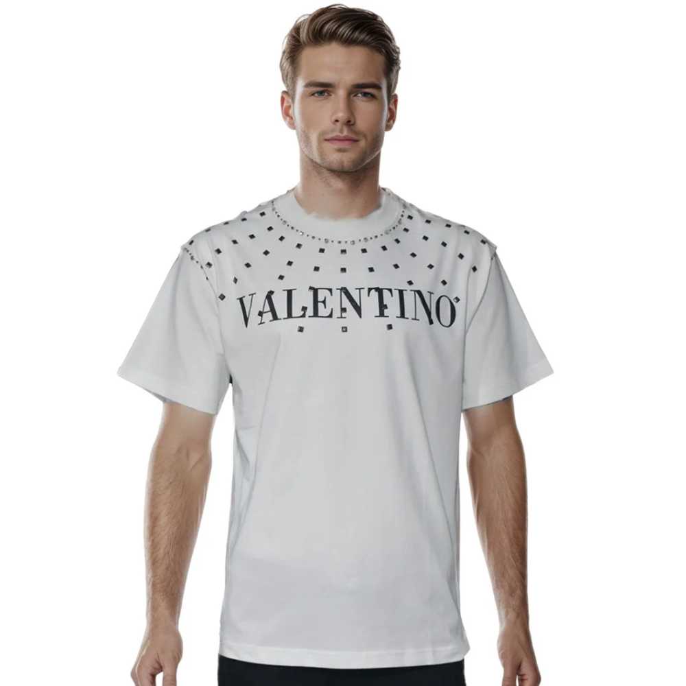 Valentino White Premium Quality T-shirt-0