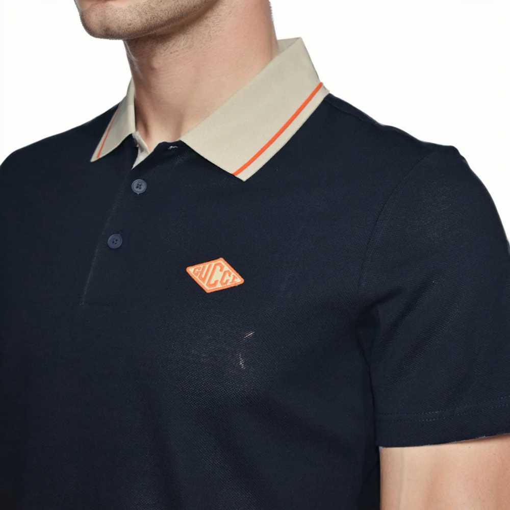 Gucci Dark Navy Blue Premium Quality T-shirt-2