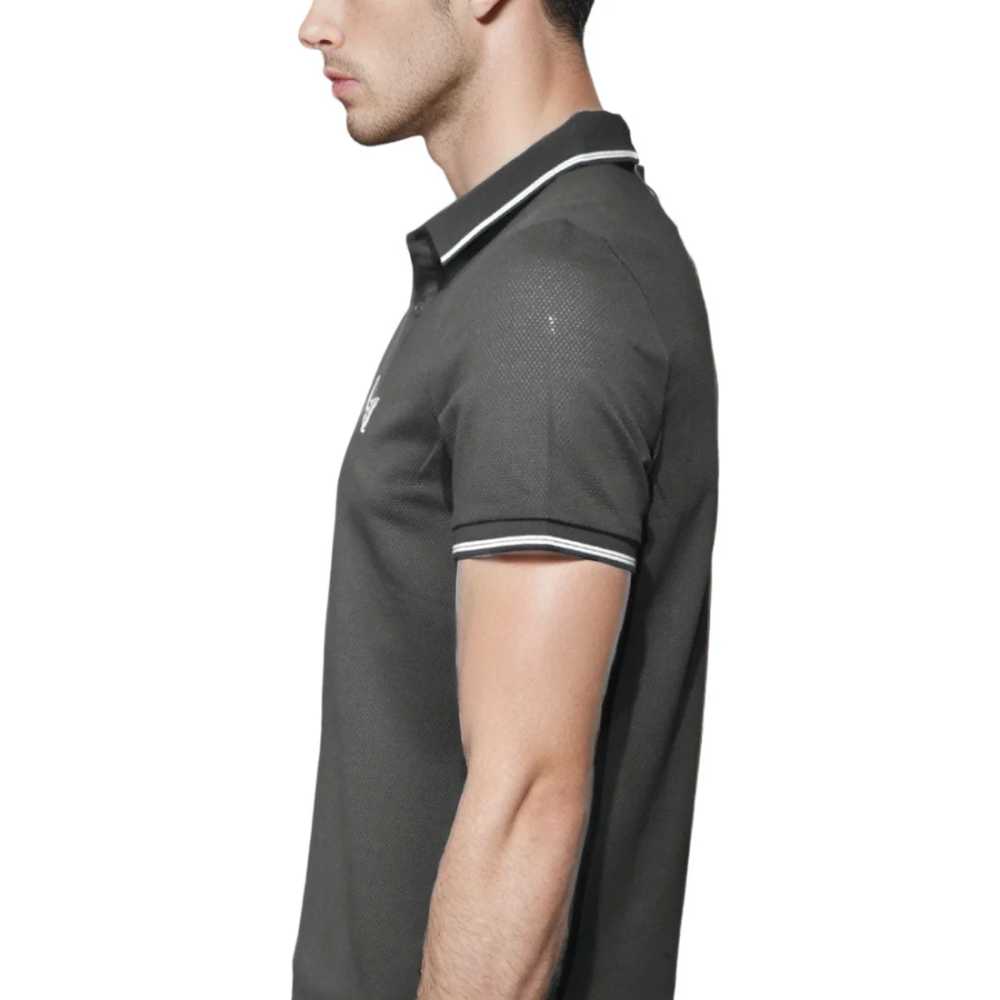 Saint Laurent Dark Grey Premium Quality T-shirt-3