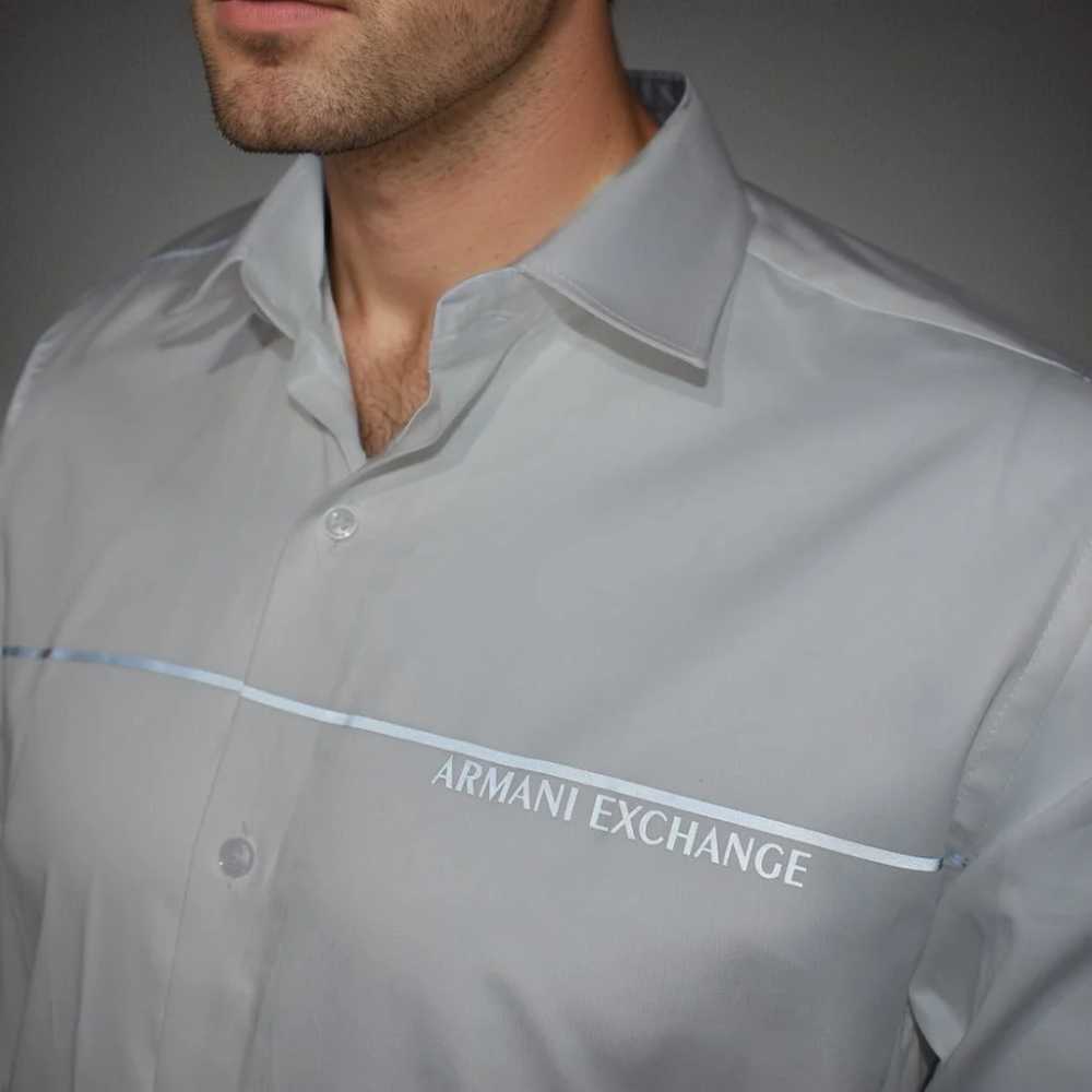 Armani Exchange White Premium Quality Shirt-2