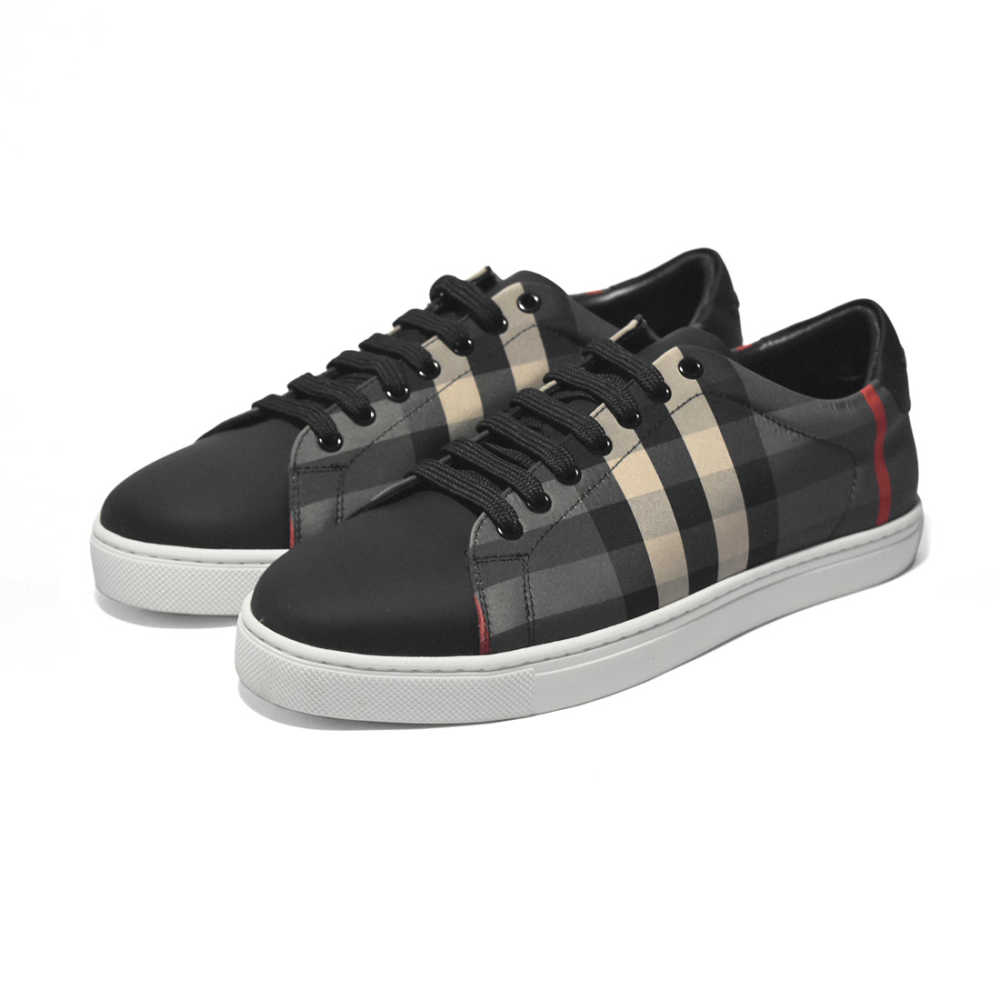 Burberry Brown Vintage Check Premium Sneakers-2