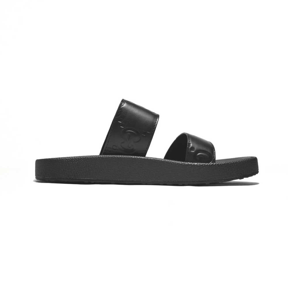 Gucci Black Premium Quality Men's Flip-flops-2