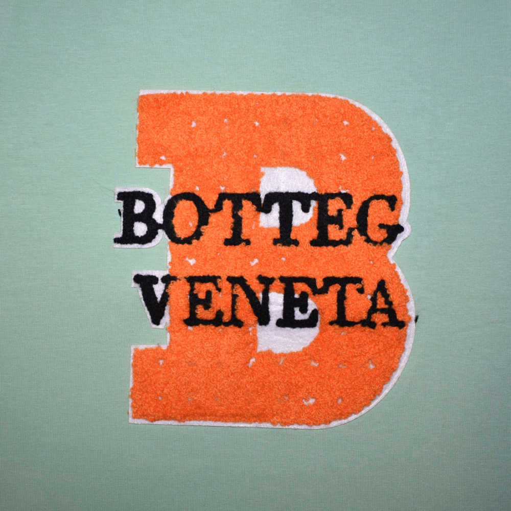 Bottega Veneta Light Green Premium Kids T-shirt-3