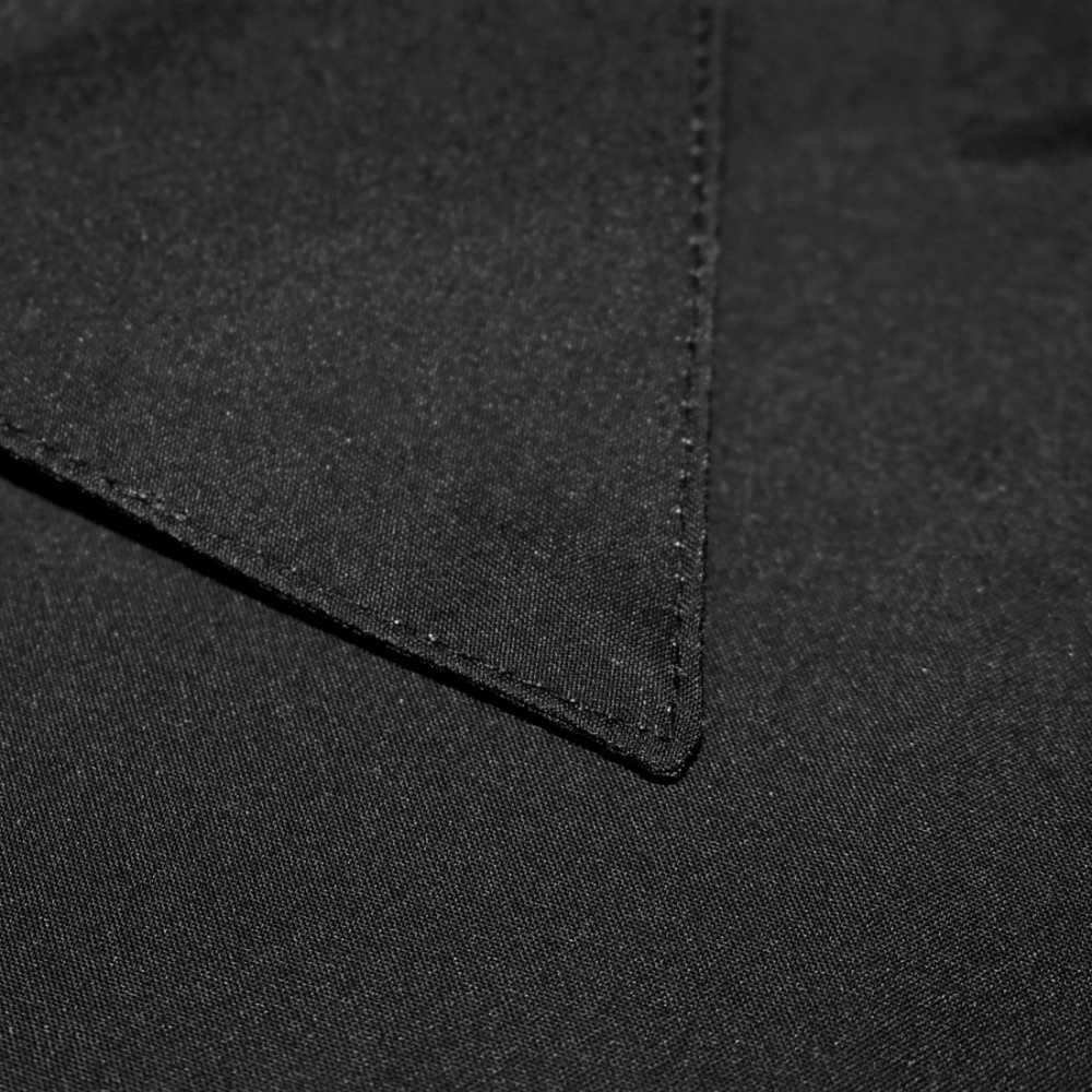 Burberry England Black Classic Satin Half Sleeves Shirt-thumb-3