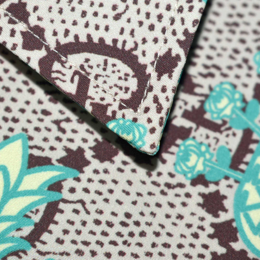 Gucci Pineapple Green GG print Bowling Shirt & Shorts Combo-6