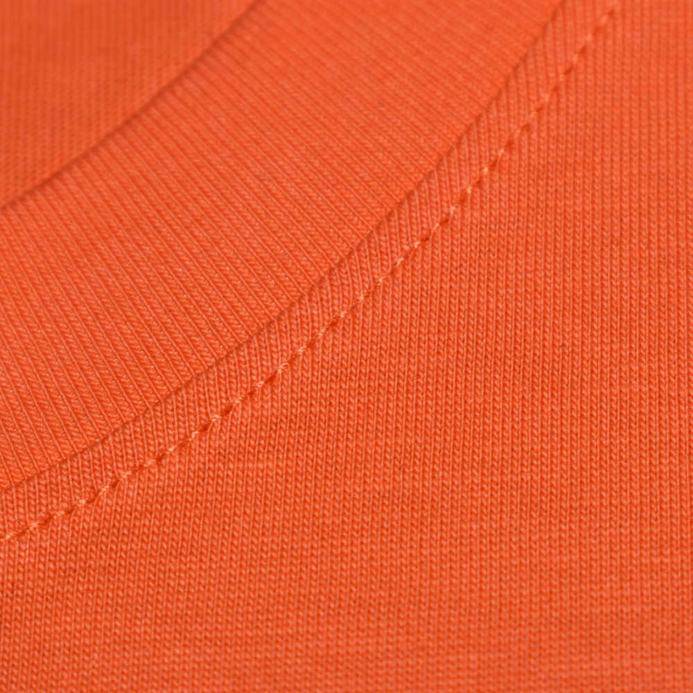 Prada Orange Logo Re-Nylon Detail Premium T-shirt-4