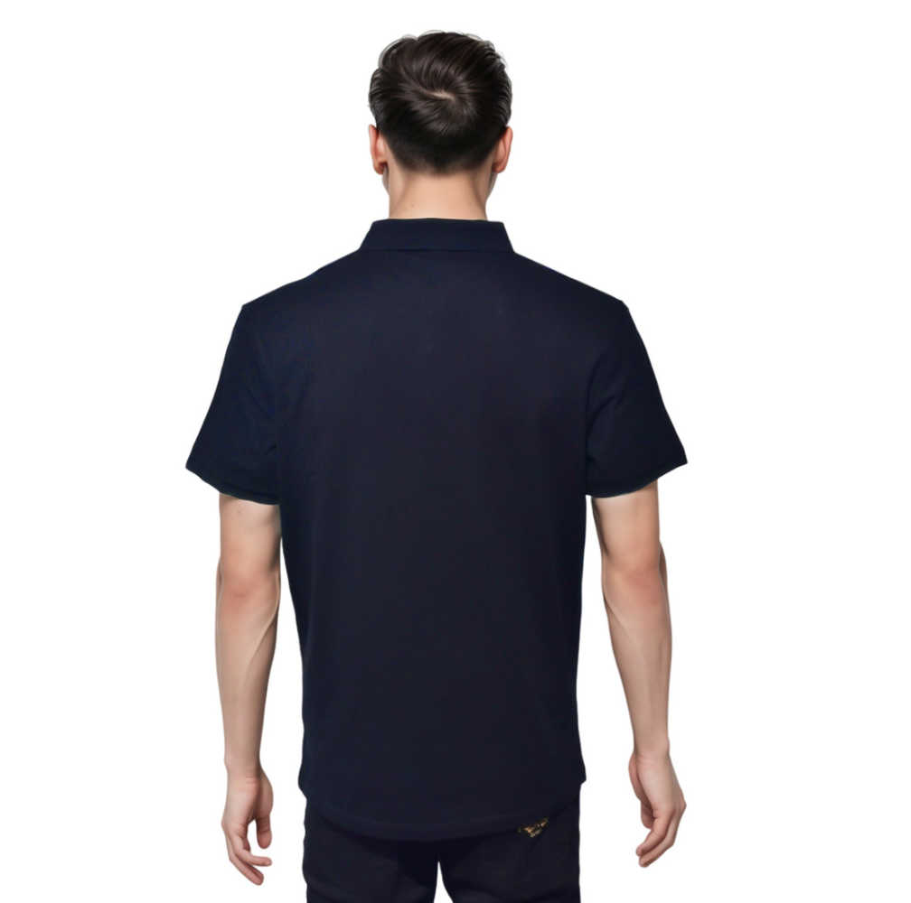 Fendi Blue Premium Zip Pocket T-shirt-thumb-1