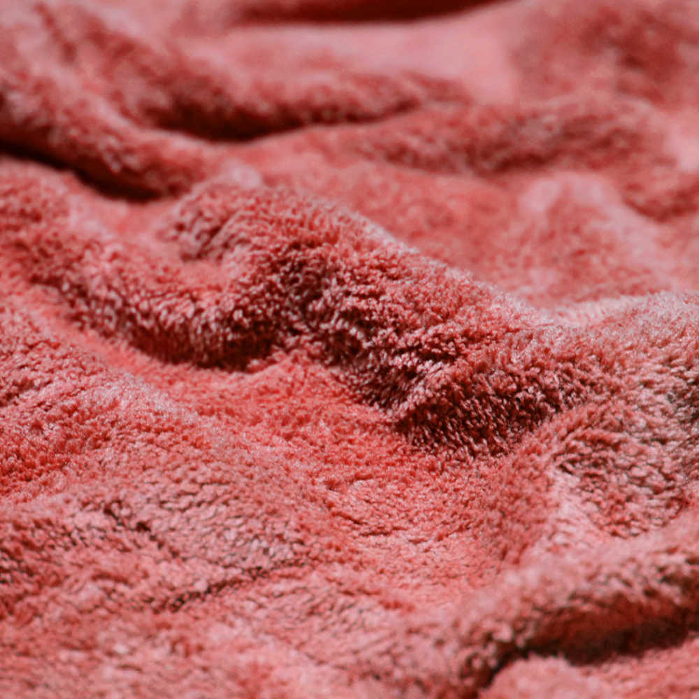 Fendi Roma Embroidered Red Premium Towel - Set of 2-thumb-3