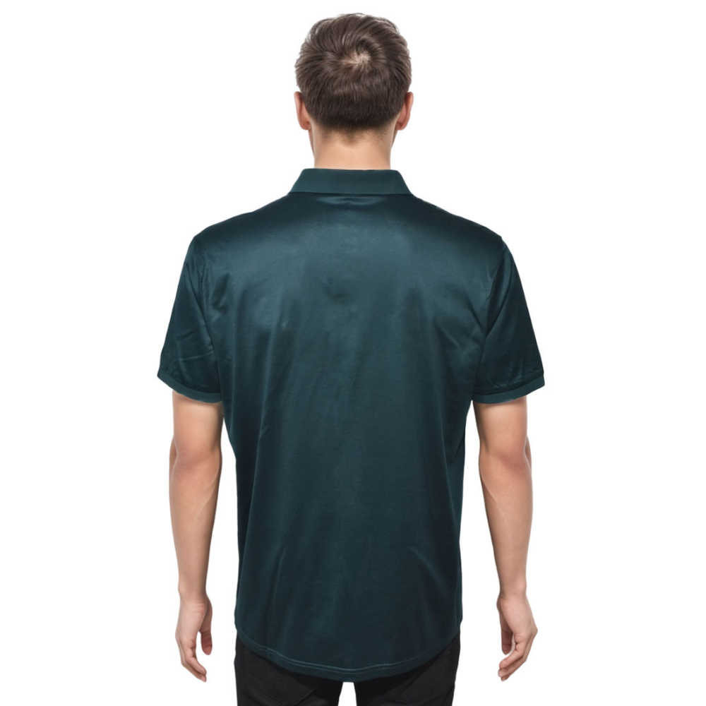 Burberry Green Premium Quality Polo Tees-thumb-1