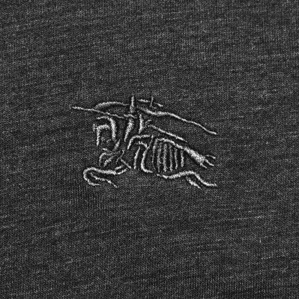Burberry Grey Premium Quality Polo Tees-thumb-3