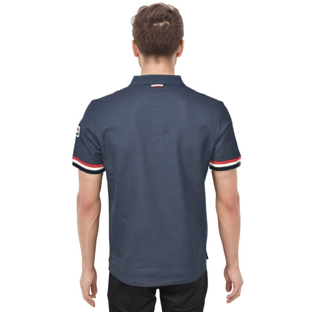 Moncler Blue Premium Quality Polo T-shirt-thumb-1