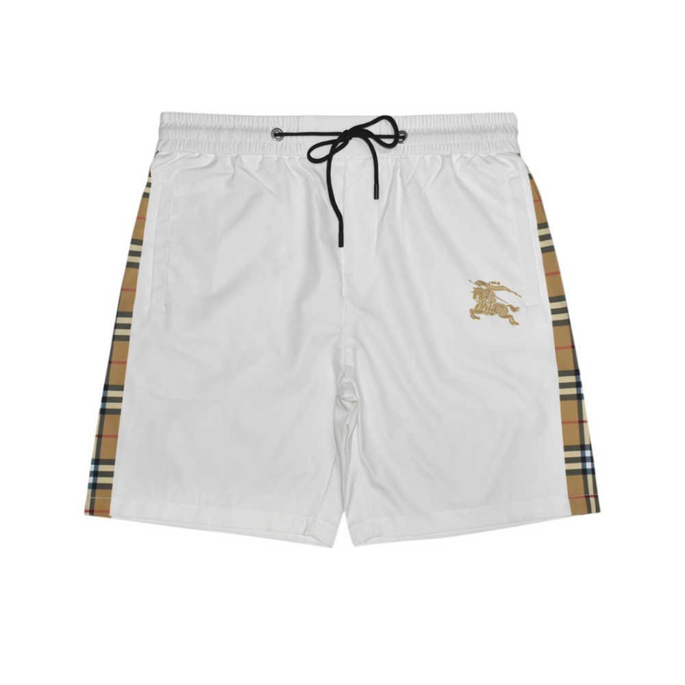 Buy Burberry White Premium Quality Men's Shorts Online Vogue