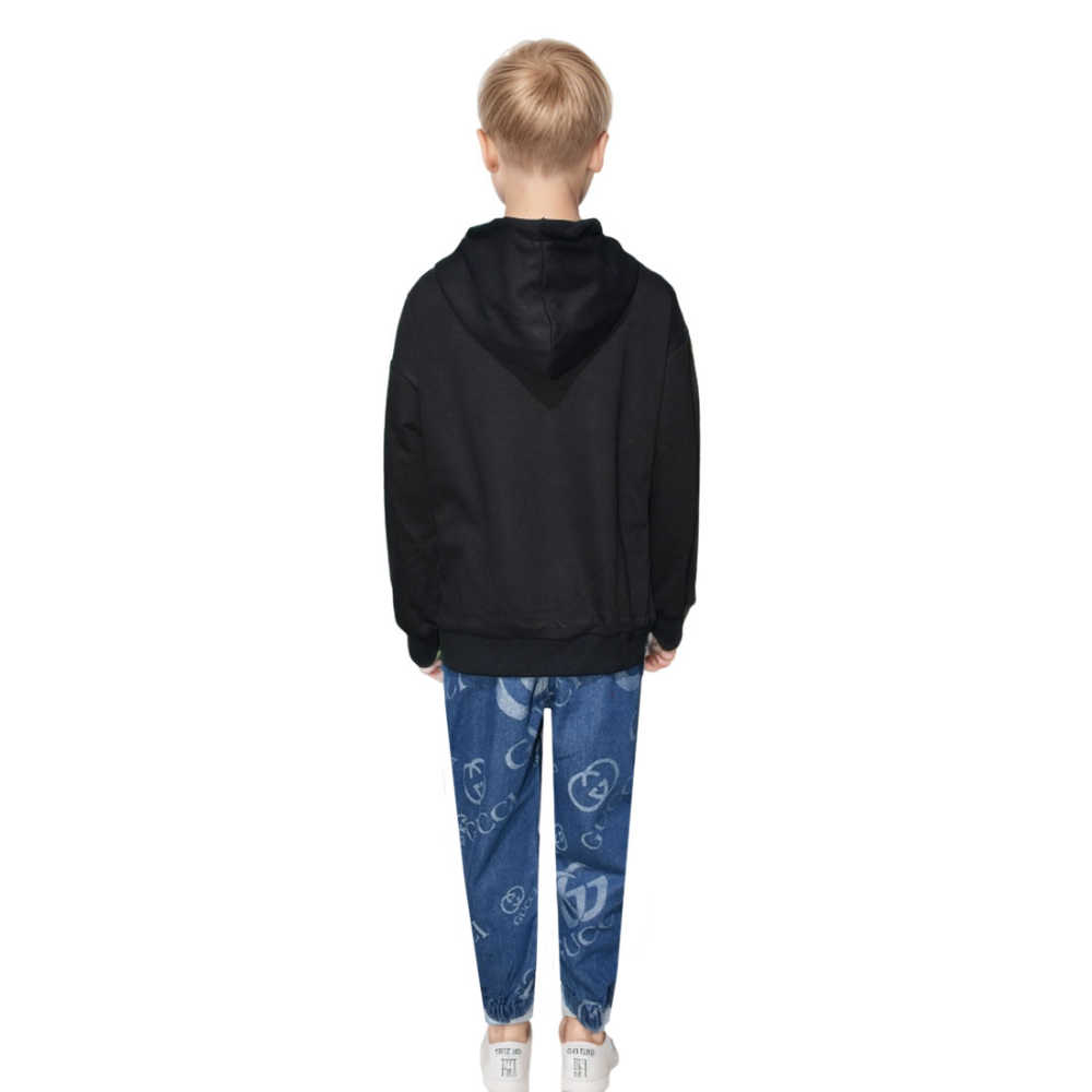 Gucci Printed Black Premium Kids Co-ord Set-1