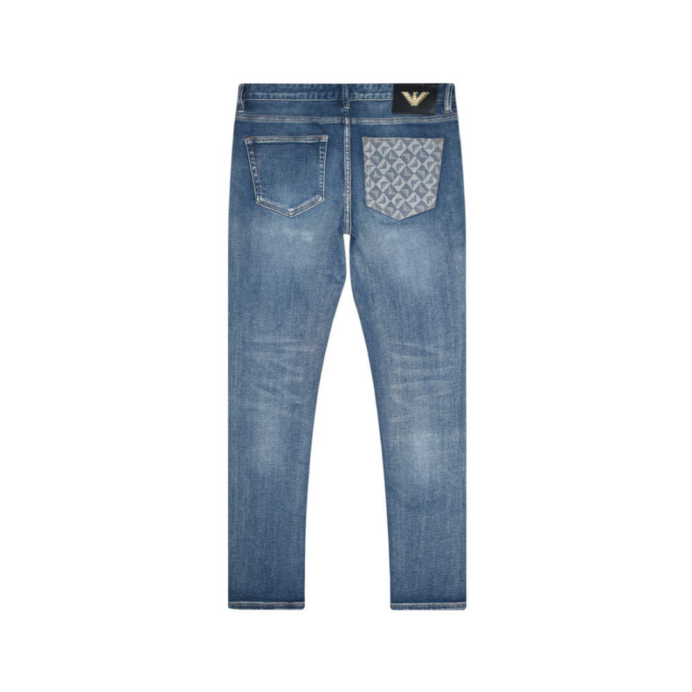 Emporio Armani Blue Premium Quality Jeans-5
