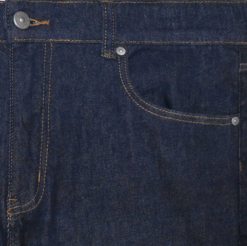 Burberry Dark Blue Premium Logo on Pocket Jeans-thumb-1