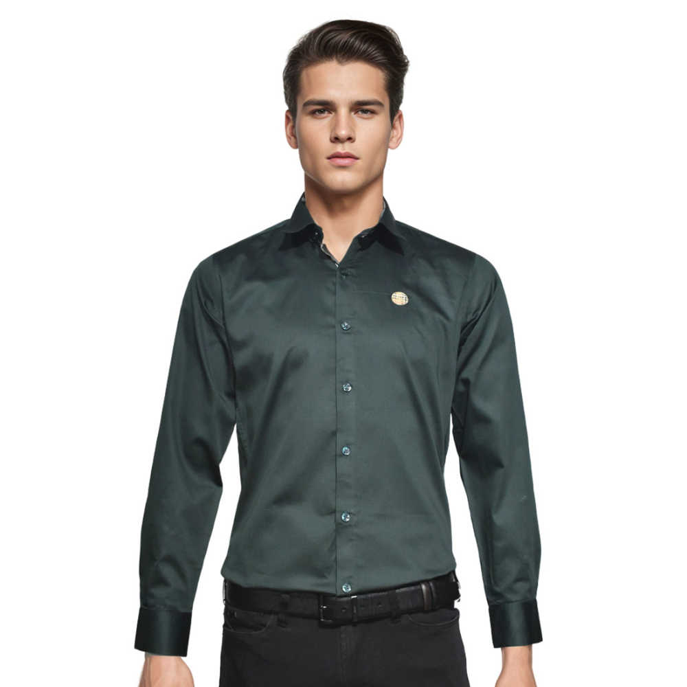 Burberry Green Premium Quality Shirt