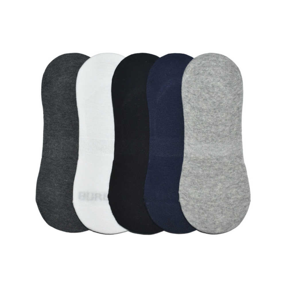 Burberry Embroidered logo Premium No-show Socks-thumb-1