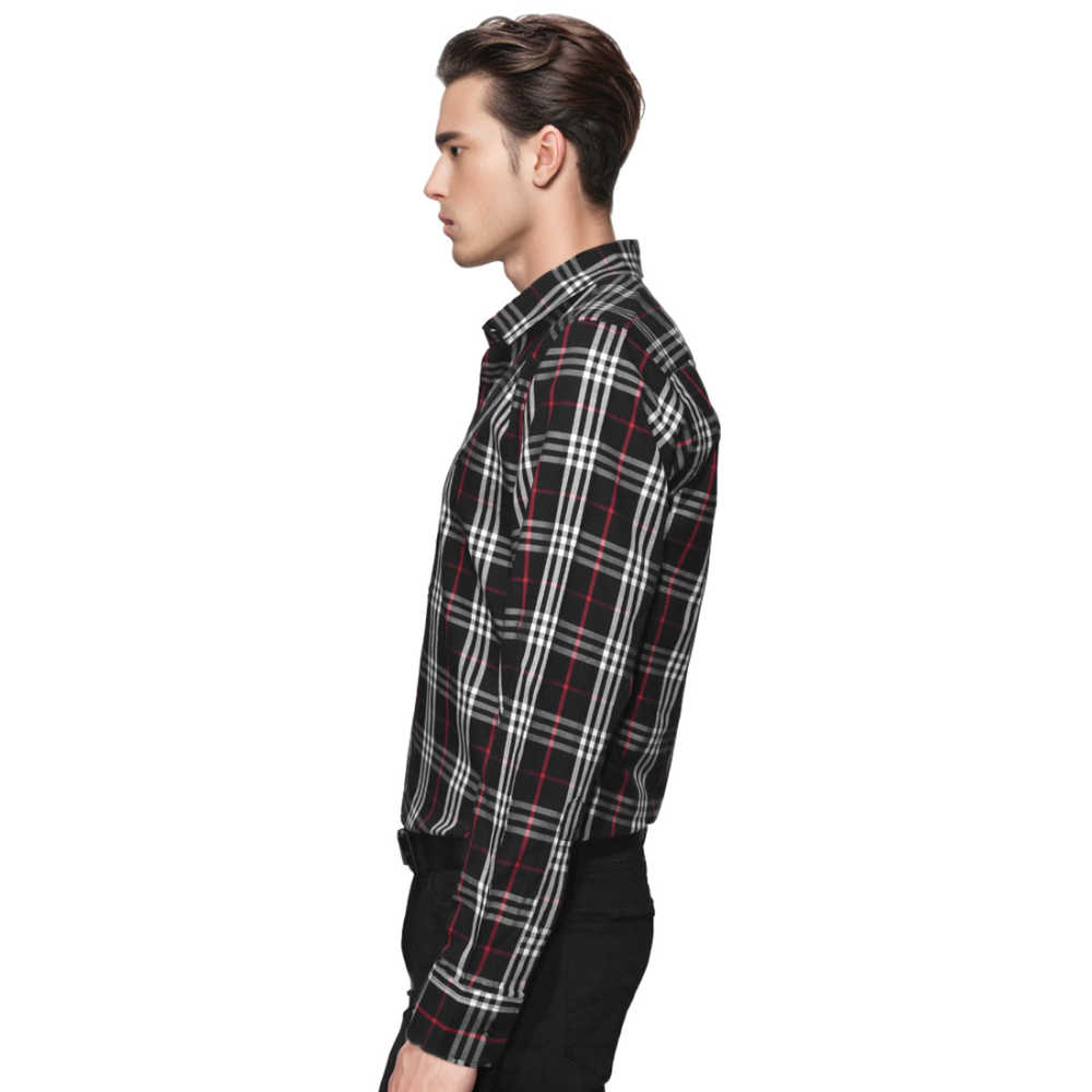 Burberry Black Premium Quality Shirt-2