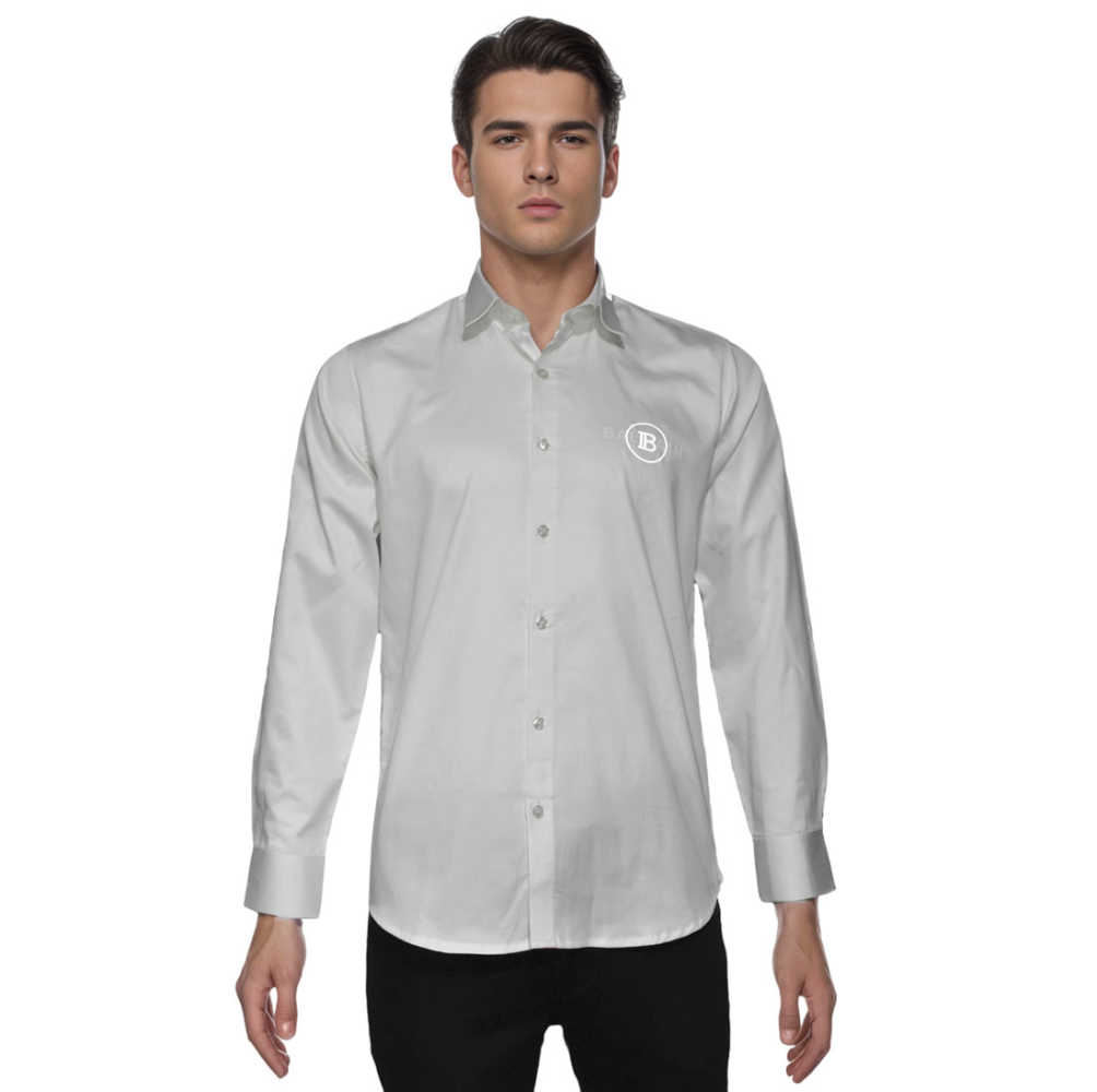 Balmain White Premium Quality Cotton Shirt-6
