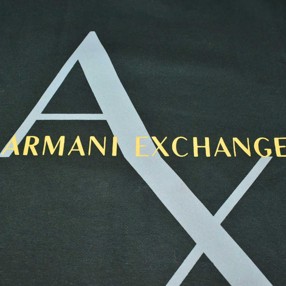 Armani Exchange Dark Green Premium Quality Sweatshirt-thumb-4