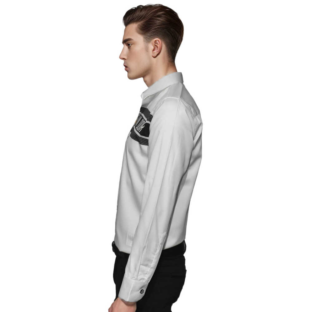 Christian Dior Signature Logo White Premium Shirt-2