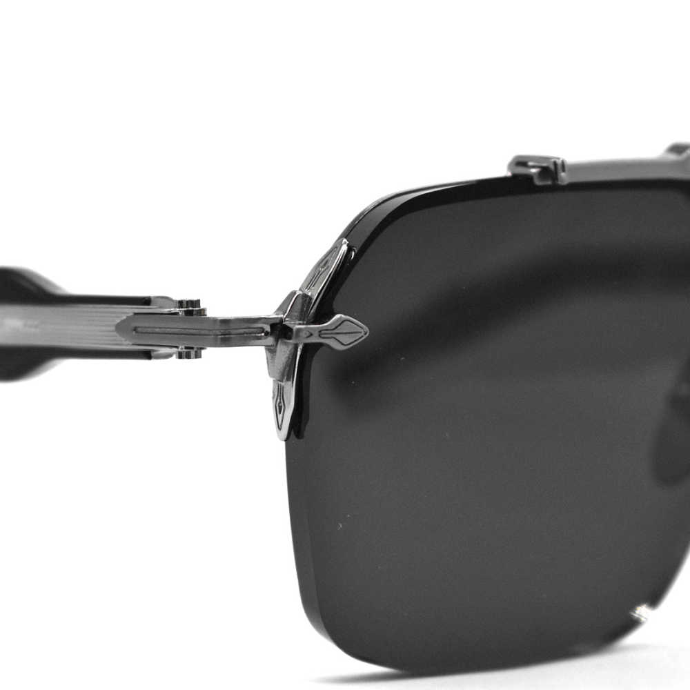 Jacques Marie Mage Black & Silver Premium Sunglasses-2
