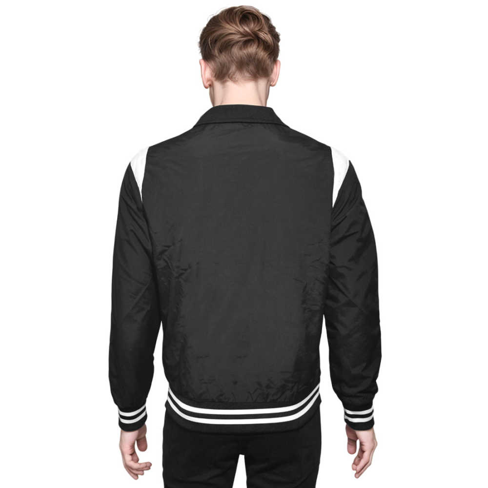 Louis Vuitton Embroidered logo Black Premium Jacket-2