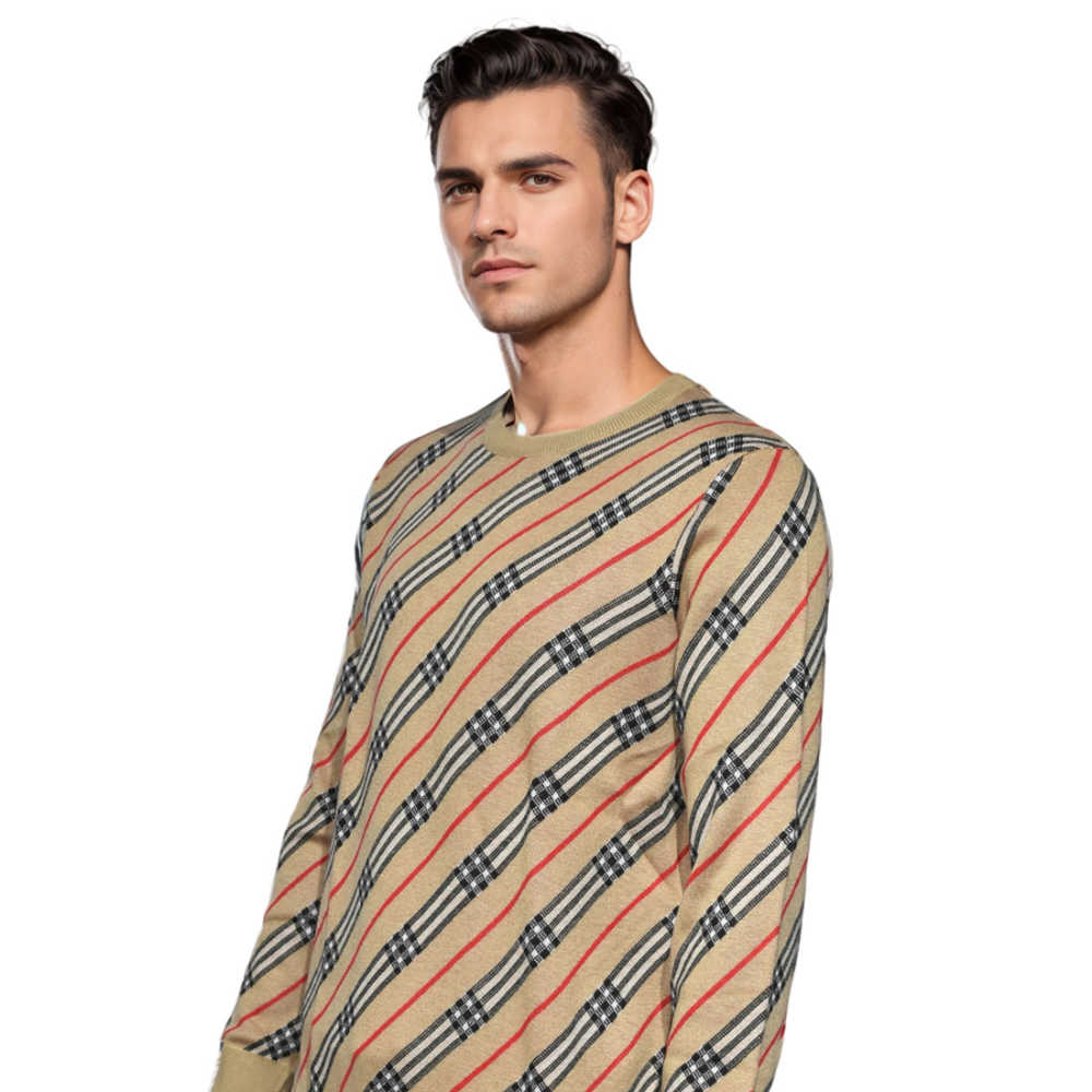 Burberry Brown Authentic Quality Pullover-thumb-0