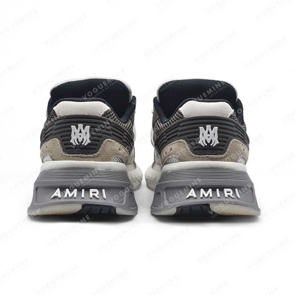 Amiri MA Runner Panelled Brown Sneakers-thumb-3