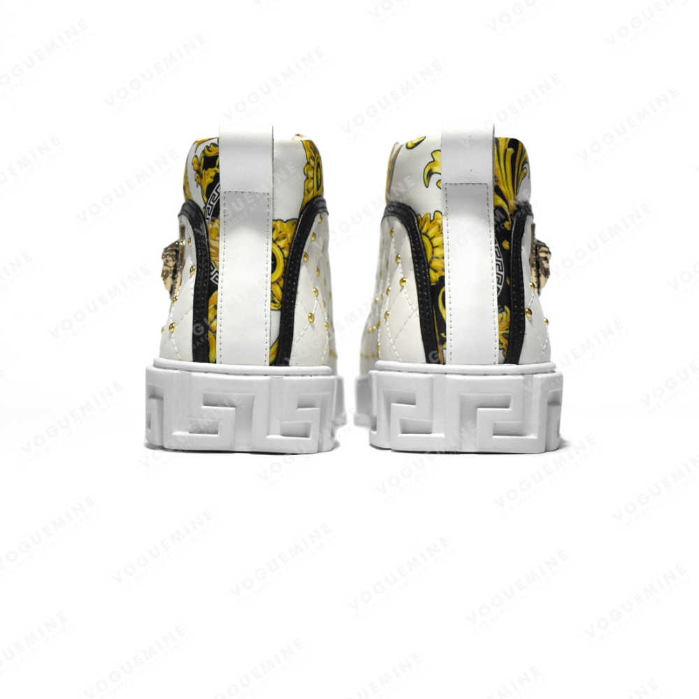 Versace White Premium Quality Sneakers-4