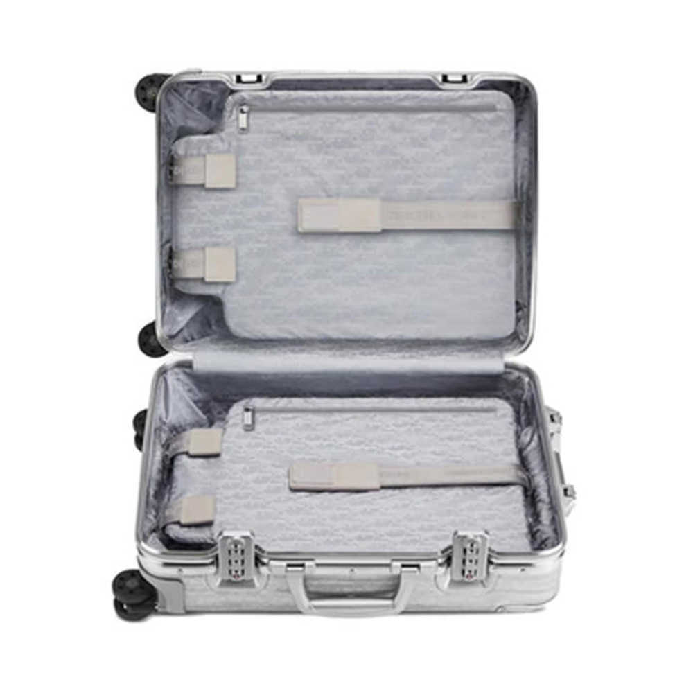 Dior & Rimowa Grey Premium Cabin Trolley Bag-1