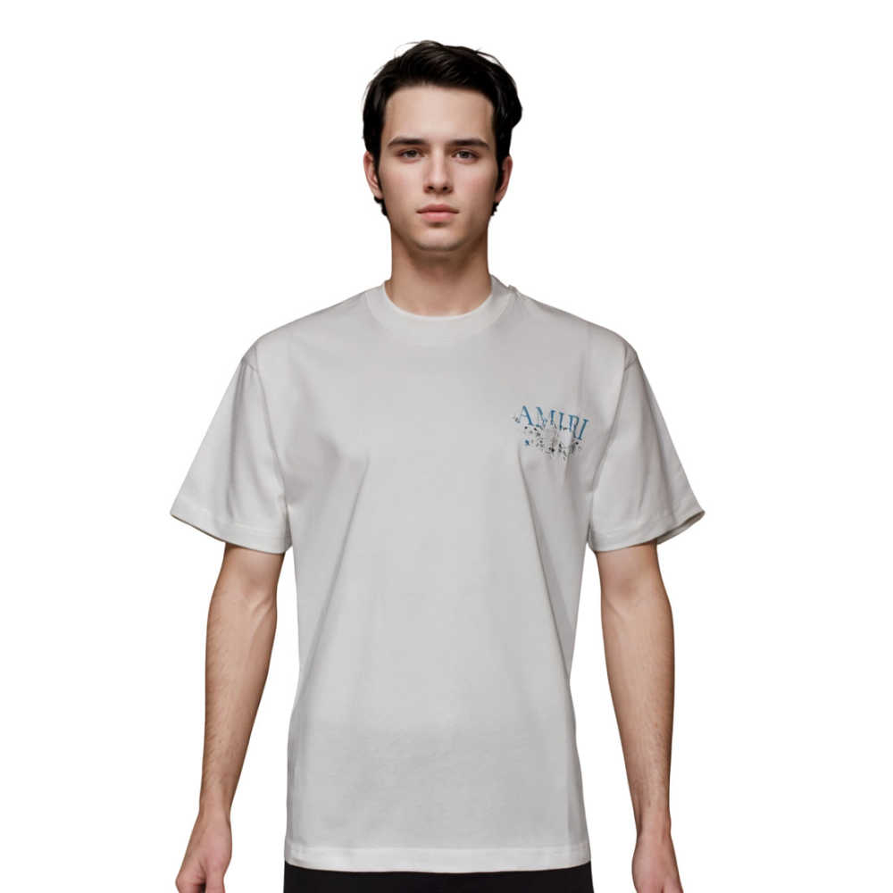 Amiri White Premium Quality T-shirt