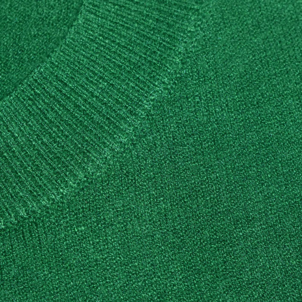 AMI Green Authentic Crewneck Pullover-4