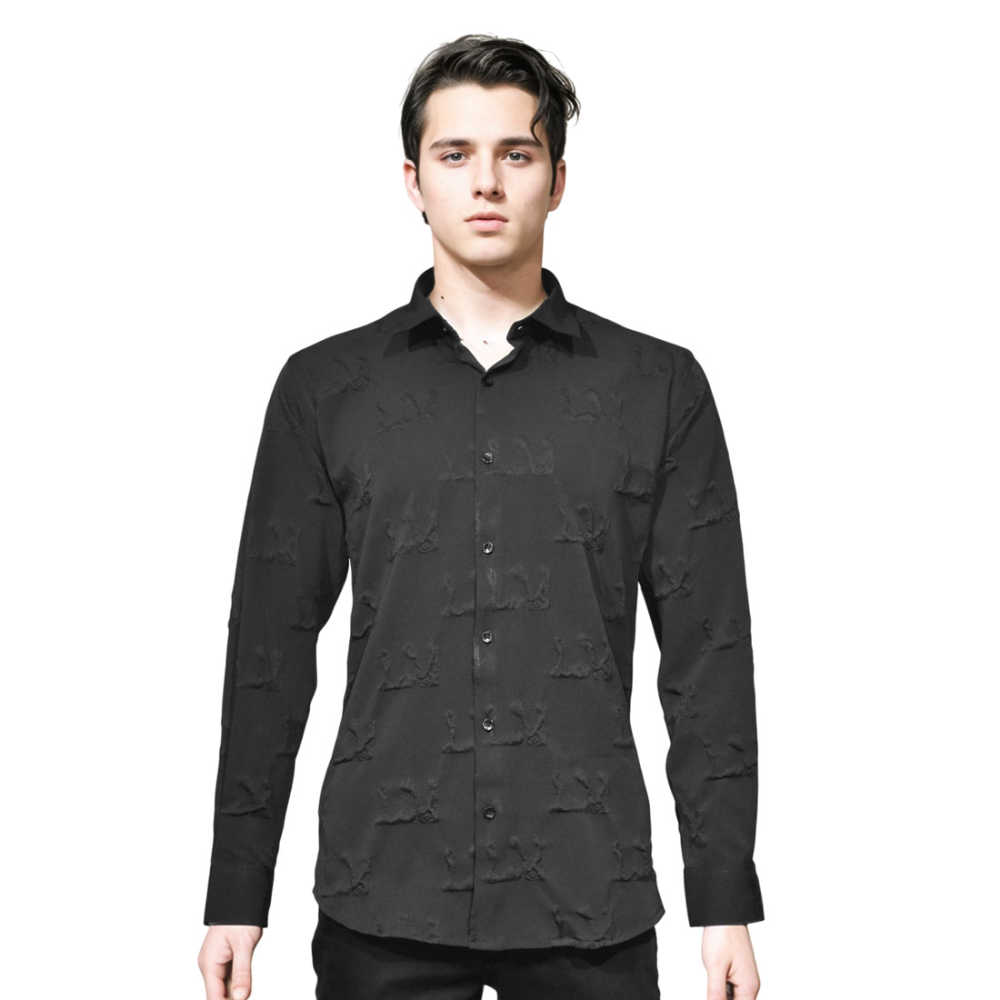 Louis Vuitton Black Premium Quality Shirt-6