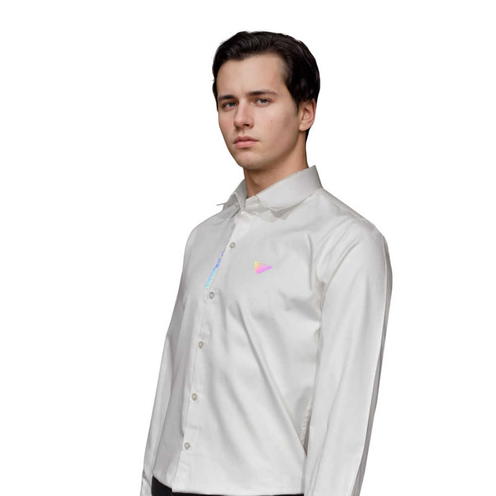 Emporio Armani White Premium Quality Shirt-thumb-2
