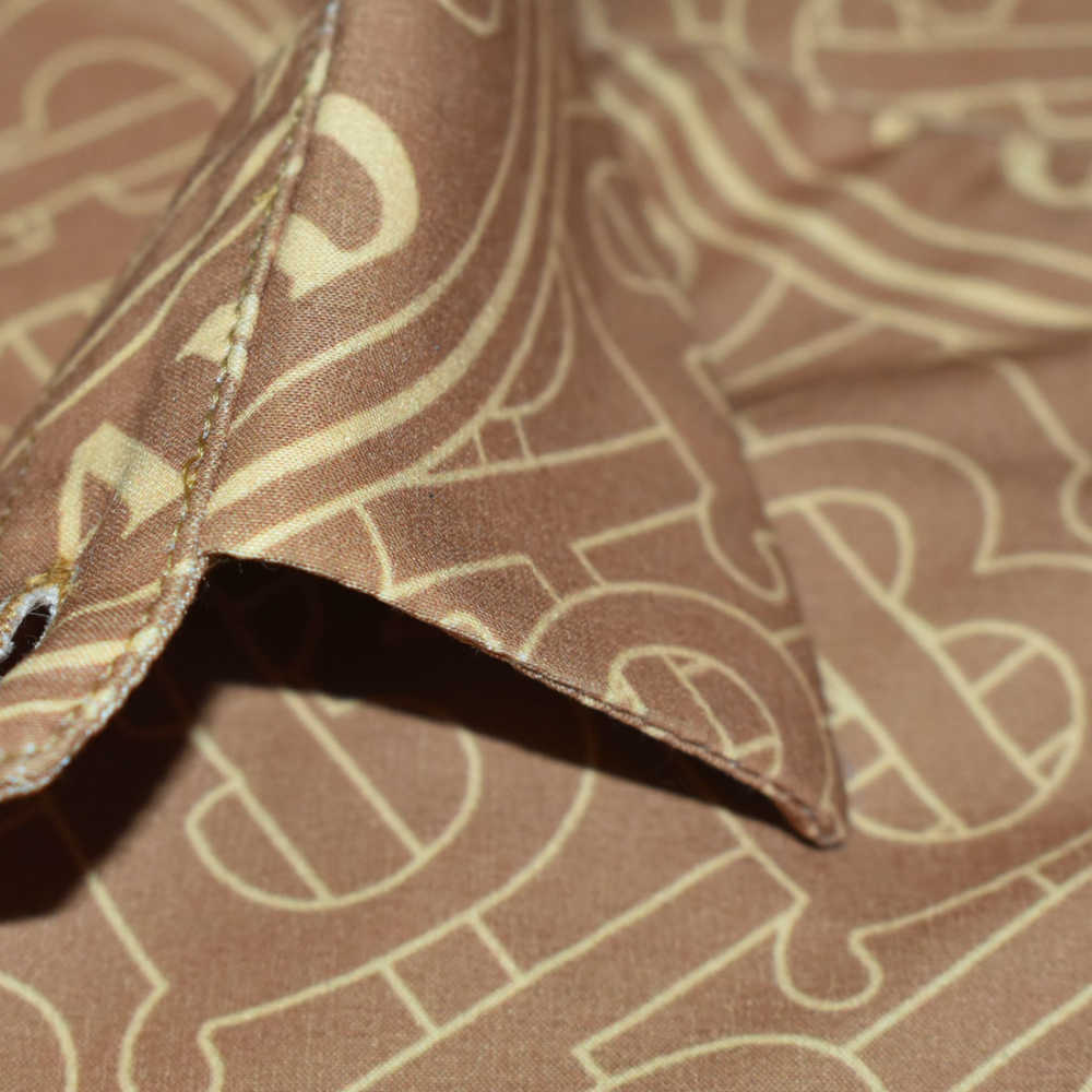 Burberry Mustard Premium Quality Shirt-4