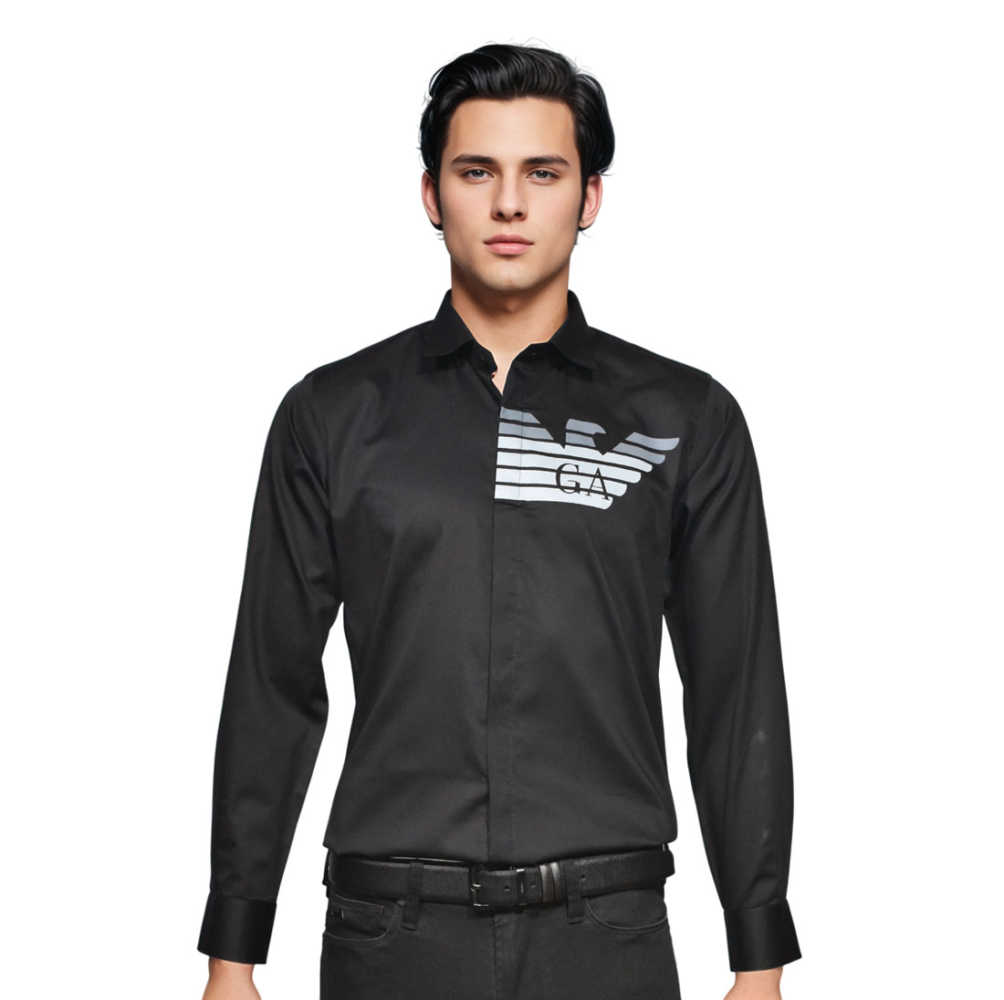 Giorgio Armani Black Premium Quality Shirt