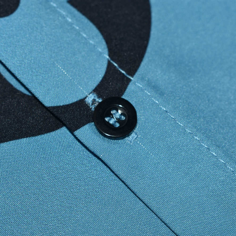 Louis Vuitton Blue Premium Quality Shirt-thumb-4