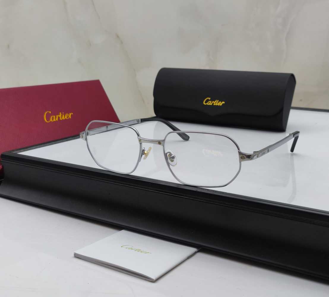 Cartier Silver Luxury Sunglasses