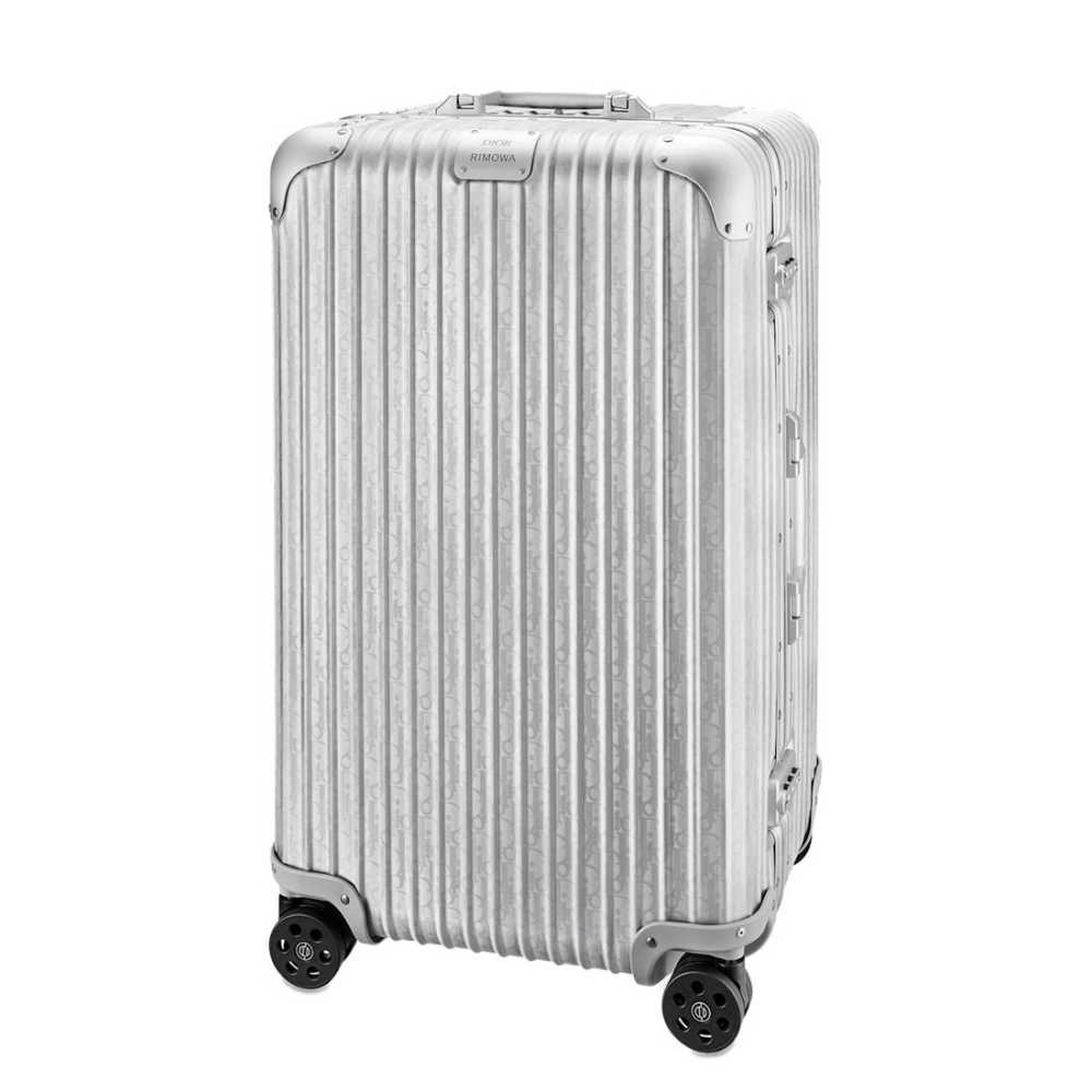Dior Silver Premium Trunk Trolley Bag-thumb-1
