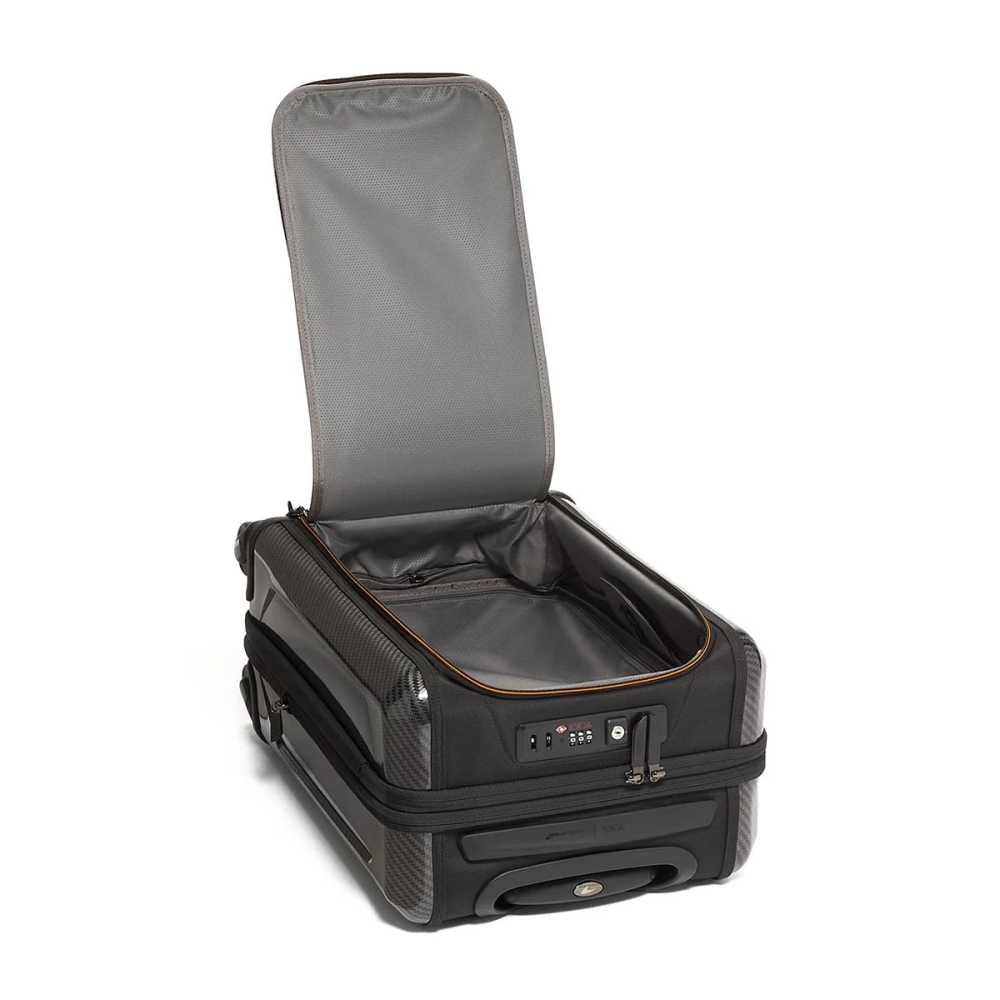 Tumi Black Mclaren Aero International Expandable Premium Trolley Bag-3