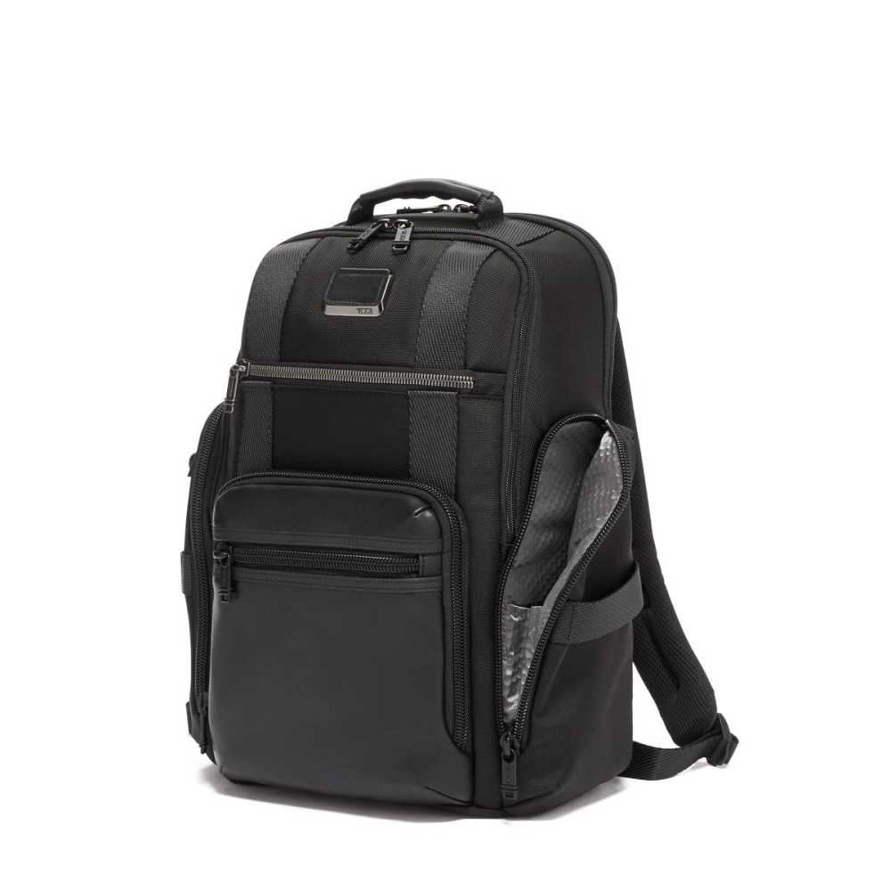 Tumi Expandable Organizer Laptop Black Bag-thumb-2