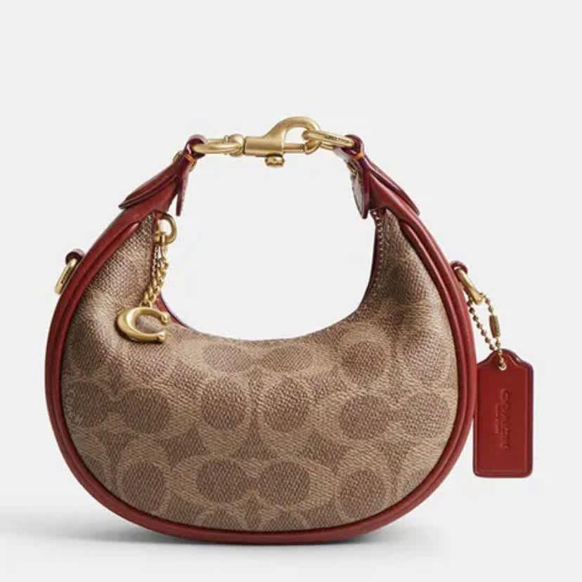 Coach Jonie Small Beige Crossbody Bag