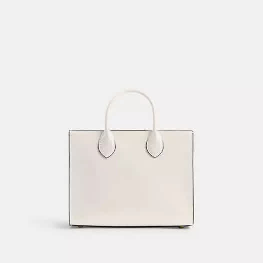 Coach Ace 26 White Tote Bag-thumb-1