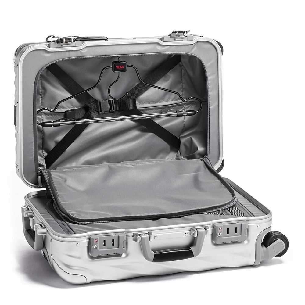 Tumi Silver 19 Degree Aluminum International Carry-On-thumb-2