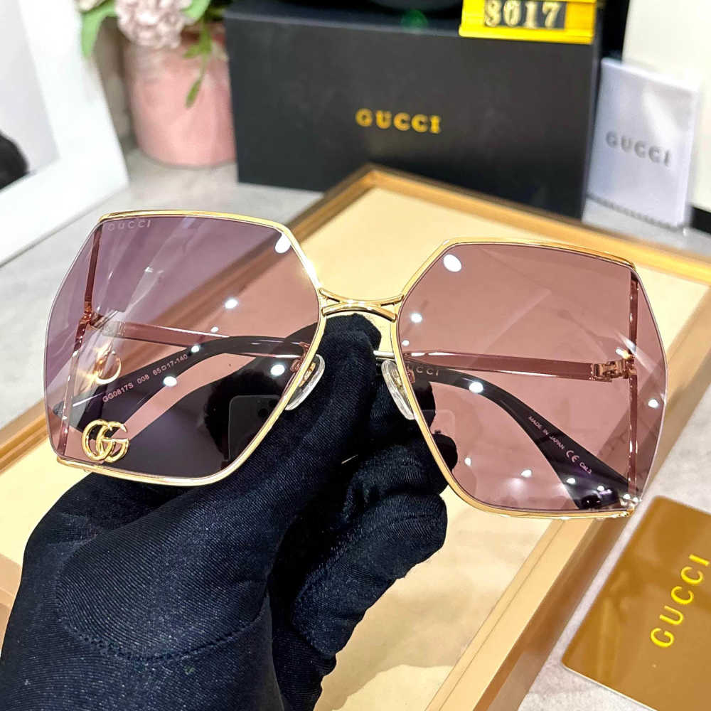 Gucci Pink Premium Women's Sunglasses-thumb-1