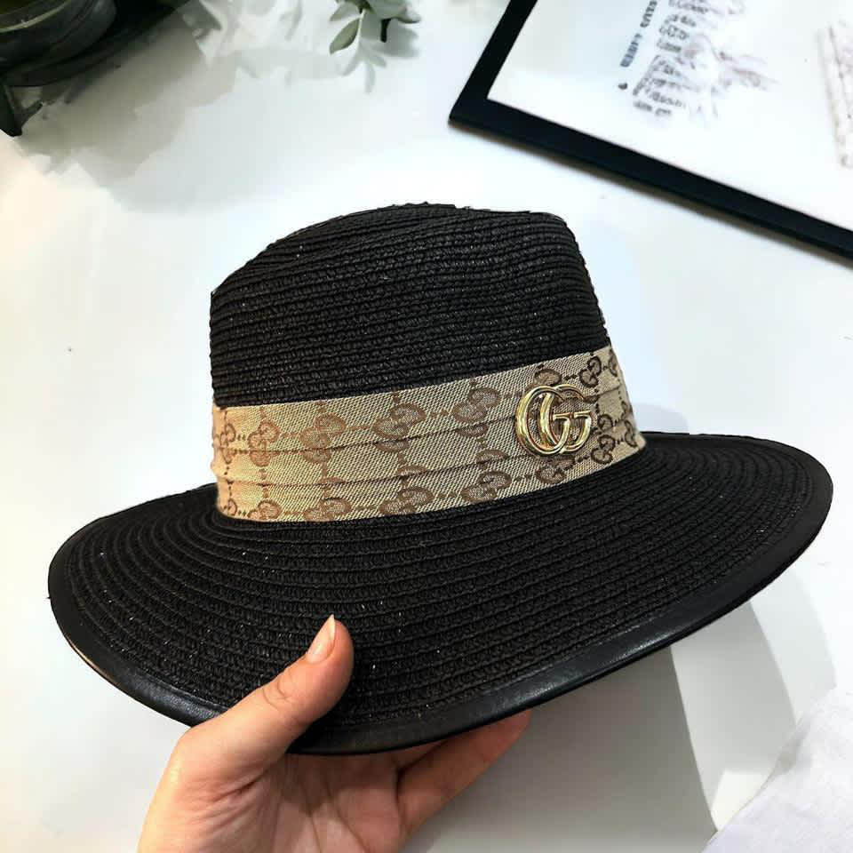 Gucci Black Premium Bucket Hat-thumb-1