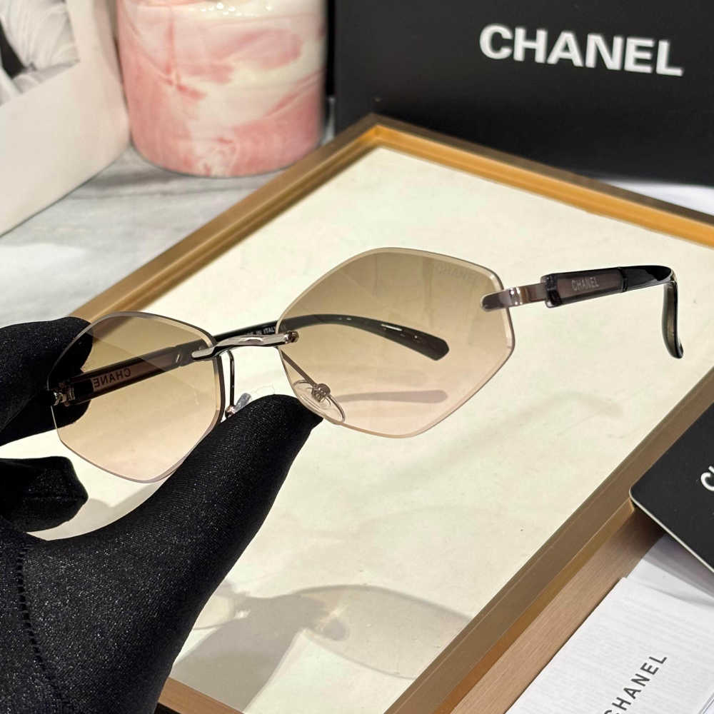 Chanel Brown Premium Women's Sunglasses-1